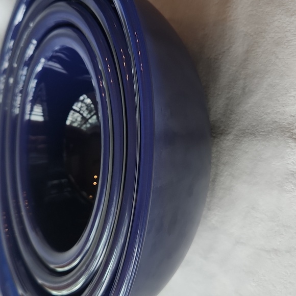 Pyrex Vintage Rare Blue Nesting Bowl Set 322, 323, 325, 326 - Picture 10 of 10